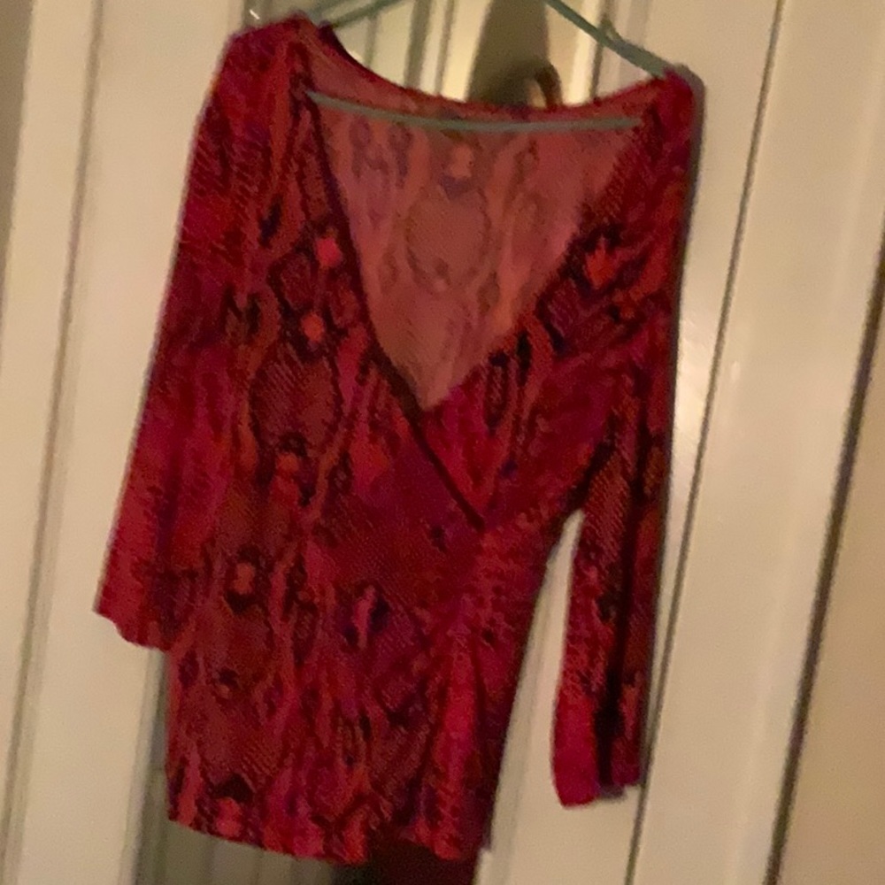 PXL Red Snake Pattern